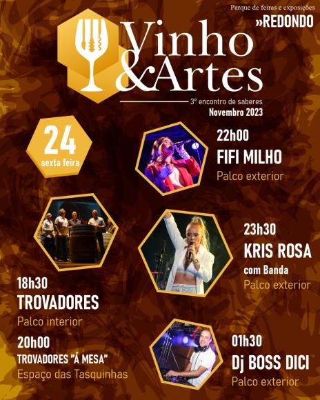 Vinho & Artes 2023 - 3.º Encontro de Saberes