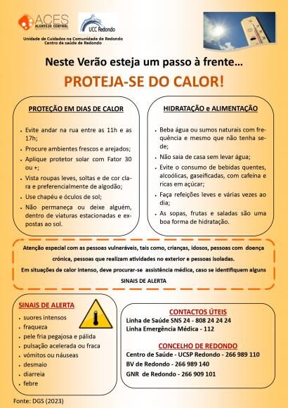 Proteja-se do Calor