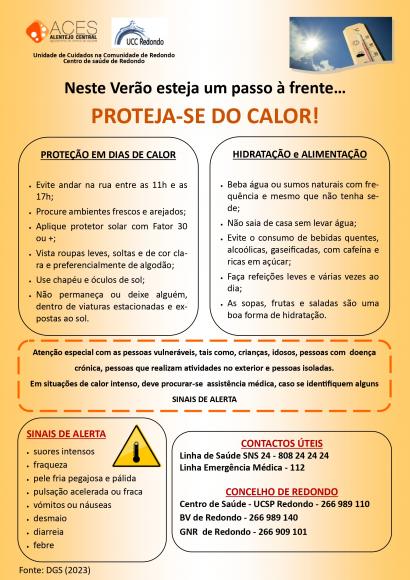 Proteja-se do Calor Proteja-se do Calor