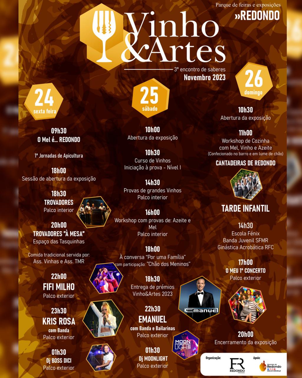 Vinho & Artes 2023 - 3.º Encontro de Saberes